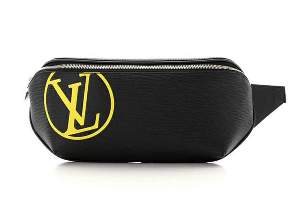 LOUIS VUITTON Bag Waist Bum Epi LV Circle